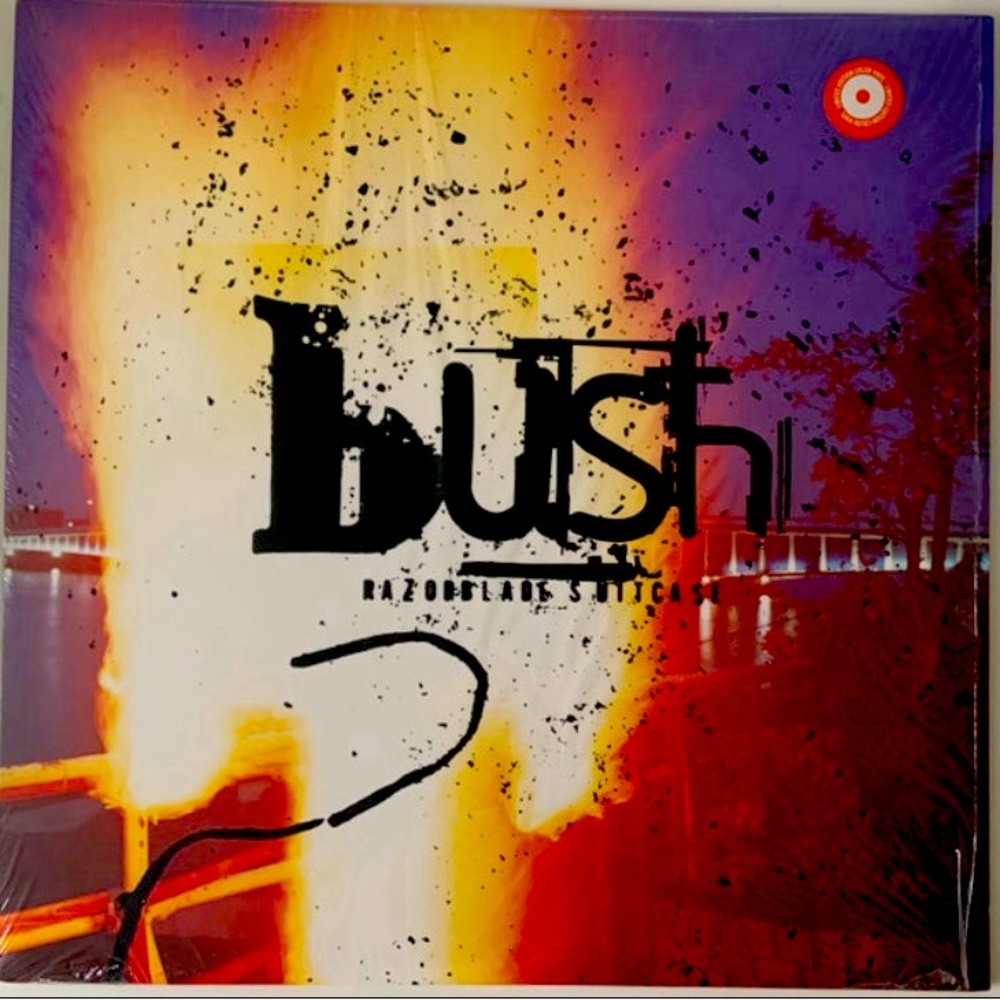 Rare Bush Razor Blade Suitcase Limited, White Vinyl